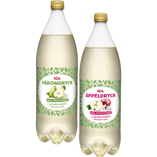 Illustration av Fruktdryck med ciderkaraktär