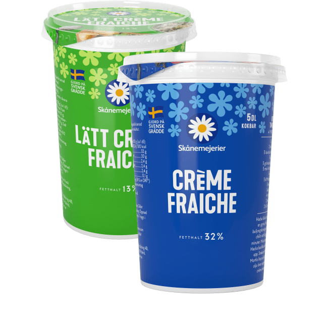 Illustration av Crème Fraiche
