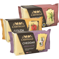 Illustration av Gouda medium mature 30% hårdost