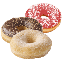 Illustration av Donuts