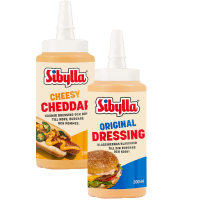 Illustration av Sibylla dressing