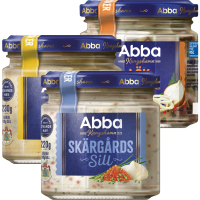 Illustration av Sill i glas