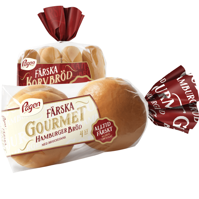 Illustration av Korv-, hamburgerbröd, gourmet hamburgerbröd