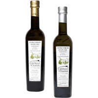 Illustration av Olivolja Arbequina & Picual