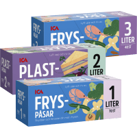 Illustration av Fryspåsar, Plastpåsar