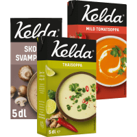 Illustration av Kelda soppor