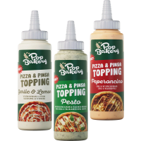 Illustration av Pizza & Pinsa Topping