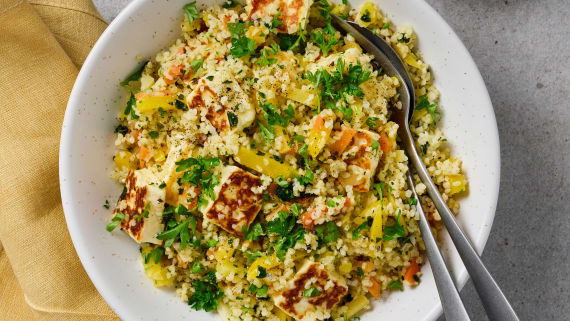 Bulgursallad med nordiska smaker
