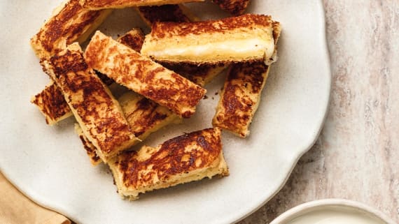 Grilled cheese-snittar