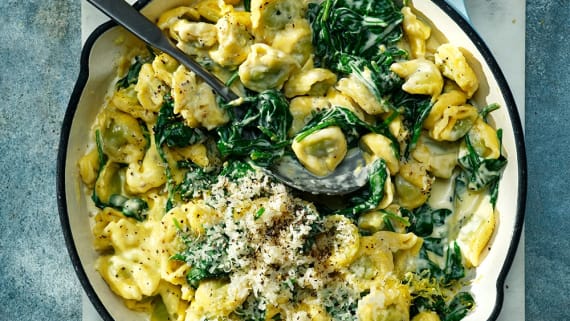 Tortellini al limone