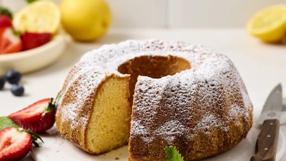 Saftig citronkaka