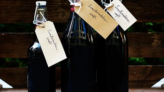 Svartvinbärssaft