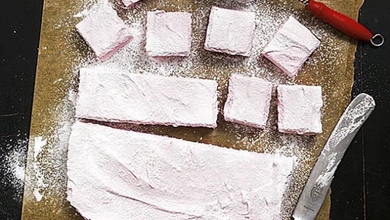 Rosa marshmallows