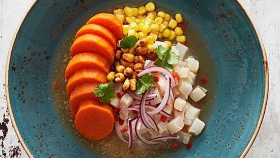 Ceviche på peruanskt vis
