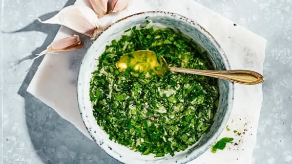 Vitlöksmarinad med örter