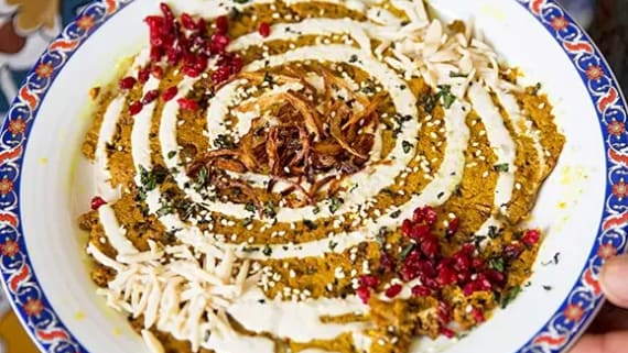 Kashk-e Bademjan - Aubergine- och valnötsröra