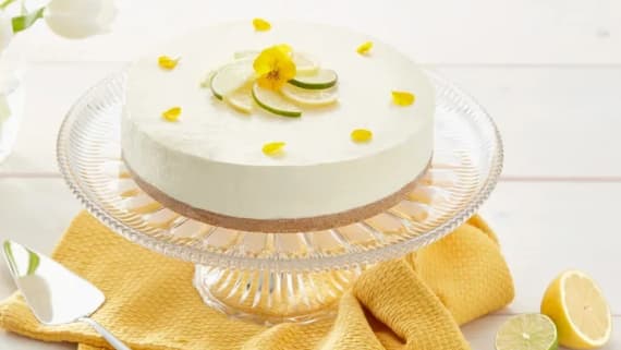 Citron- och limecheesecake