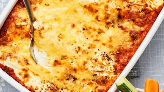 Paprikalasagne med linser