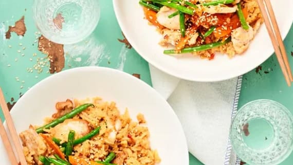 Chicken fried rice