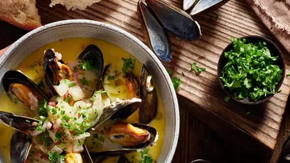 Clam chowder
