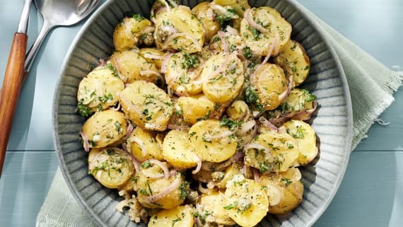 Fransk potatissallad