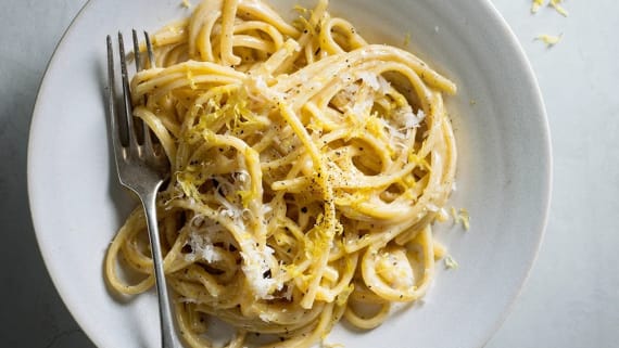Pasta al limone â Citronpasta
