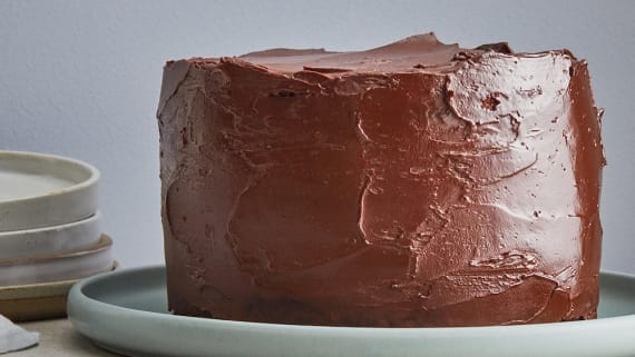 Vegansk chokladtårta
