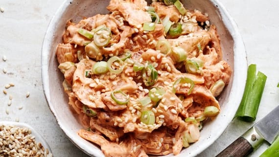 Kimchi slaw med sesam