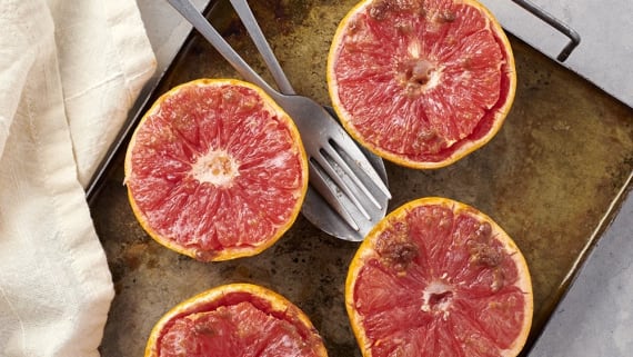 Karamelliserad grapefrukt