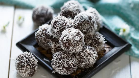 Dadelbollar med chokladsmak