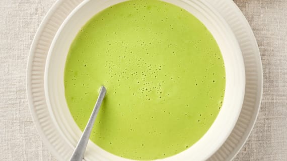 Soppa på gröna ärtor