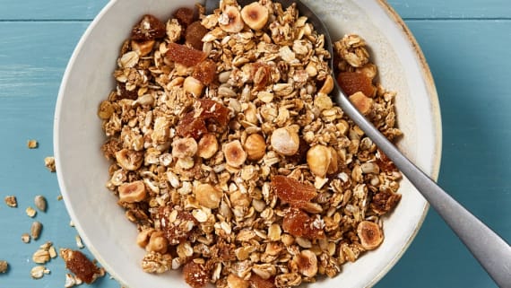 Knaprig müsli