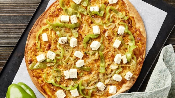 Libapizza med turkisk paprika