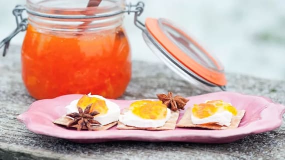 Marmelad med morot och stjärnanis