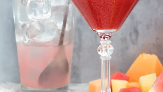 Frozen daiquiri med hallon