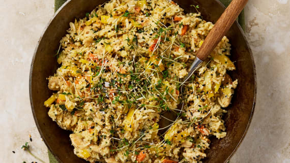 Enkel fried rice