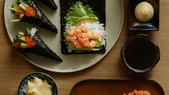 Temaki sushi – sushistrutar