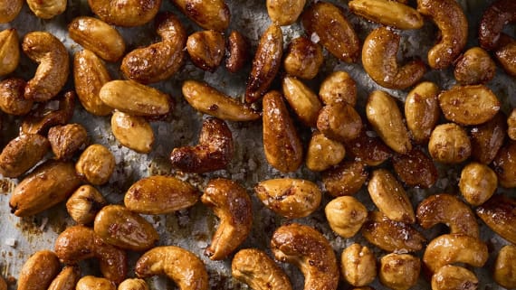 Chilinötter med honung