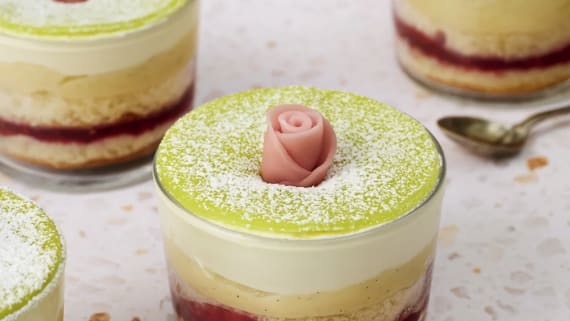 Prinsesstårta i glas