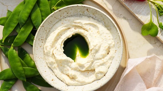 Taramasalatadipp med primörer