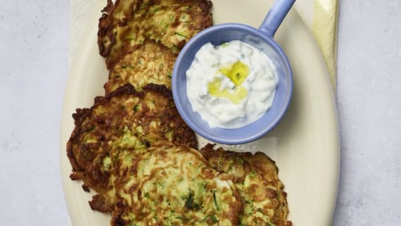 Enkla zucchinibiffar