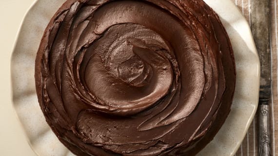 Fransk chokladtårta