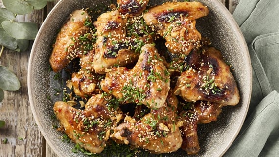 Swicy chicken wings - söt starka kycklingvingar
