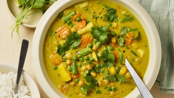 Enkel grönsaksgryta