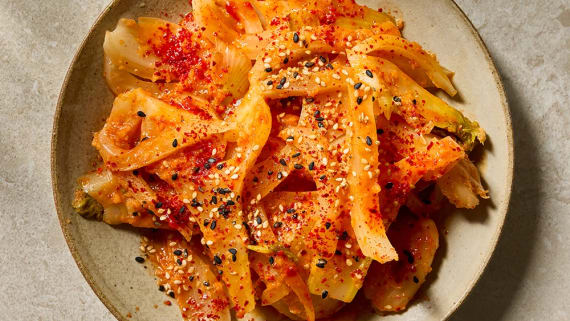 Krispig gochujang fänkål