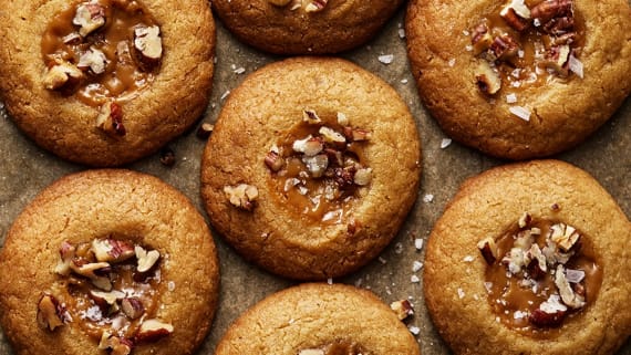 Kolagrottor med pekannötter