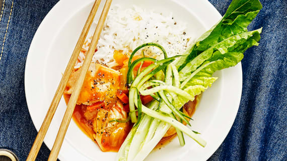 Kycklingfilé sweet and sour