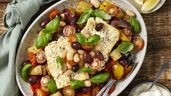 Grekisk vegopytt i långpanna