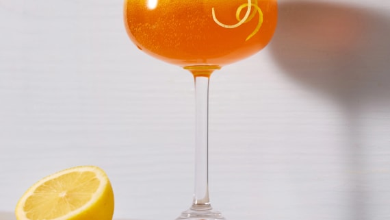 French 75 med saffran