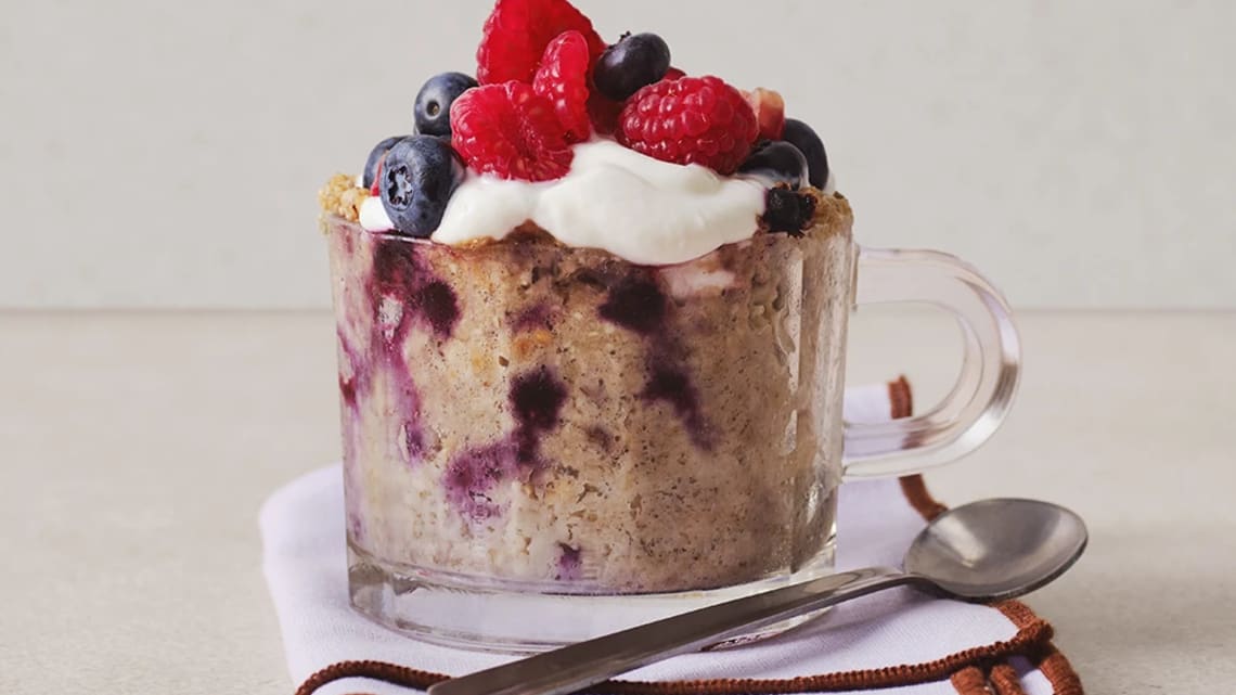 Frukostmuffins i mikron